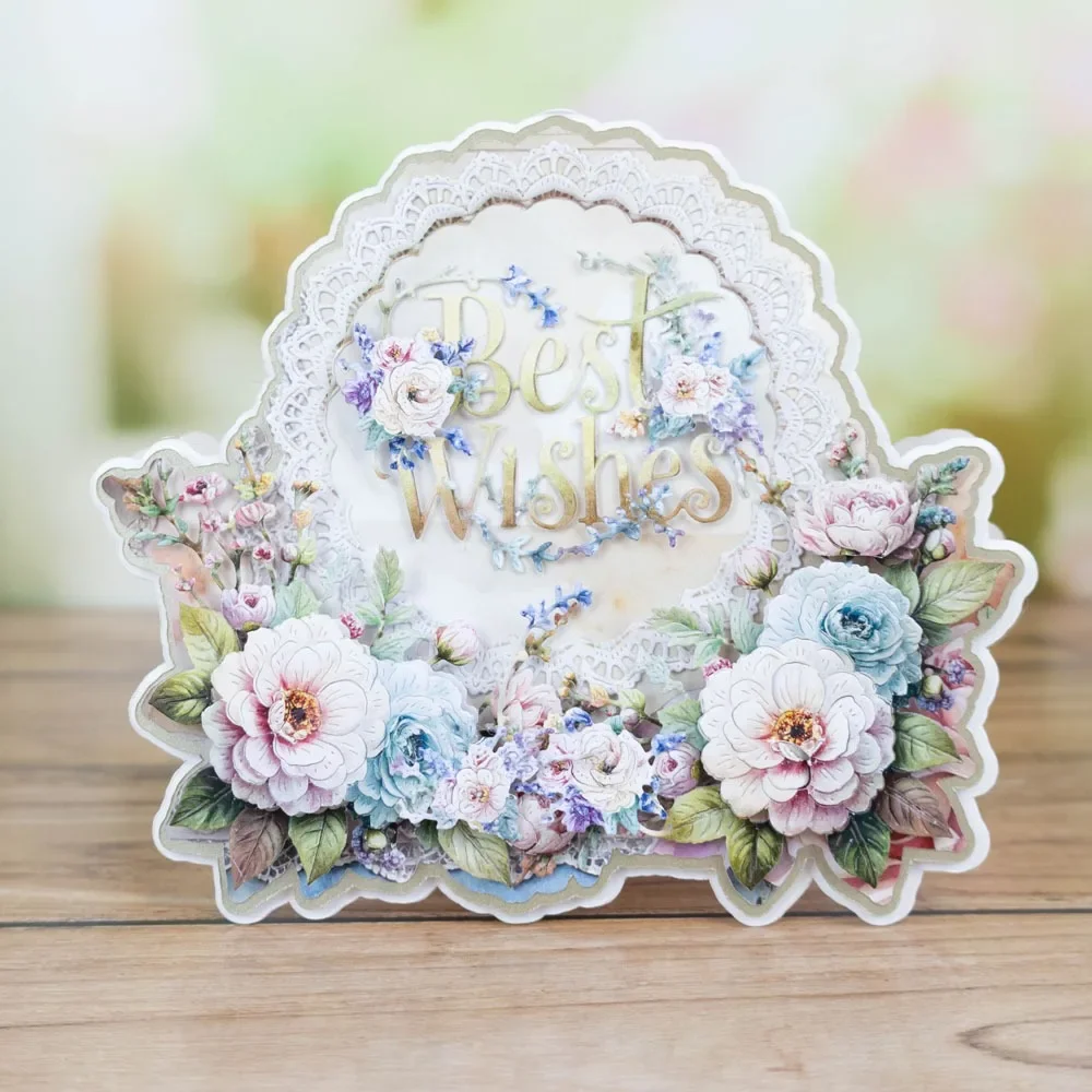 Buckingham 2026 New Metal Cutting Dies For DIY Scrapbooking Crafts Maker Photo Album Template Handmade Decoration