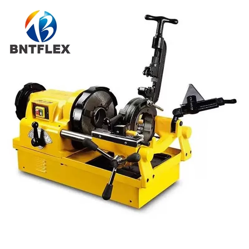 Electric pipe threading machine, multi-function light 3-inch thread turning machine, pipe fire fighting twisted wire cutter