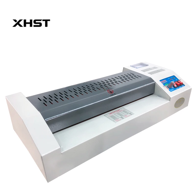 320mm Pouch Laminator A3 A4 Hot/Cold Laminator Iron Case Photo For Photo File