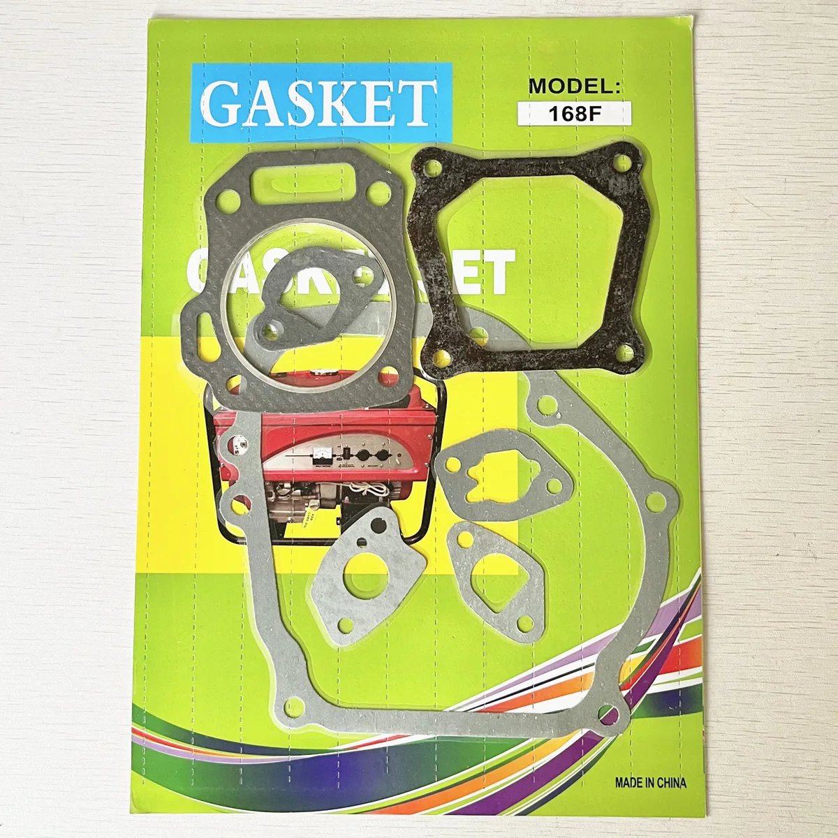 FULL GASKET SET FITS EC2500 LT2500 2KW GX160 168F 170F ENGINE CHEAP GENERATOR GASKETS SET REPLACE