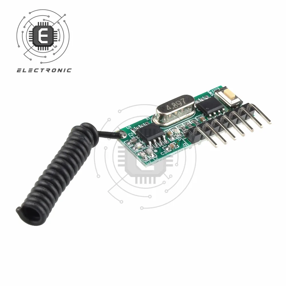 DC3.3-5V 4 채널 디코딩 수신기 출력 모듈 4 채널 315MHz 무선 코딩 송신기 315MHz 원격 제어