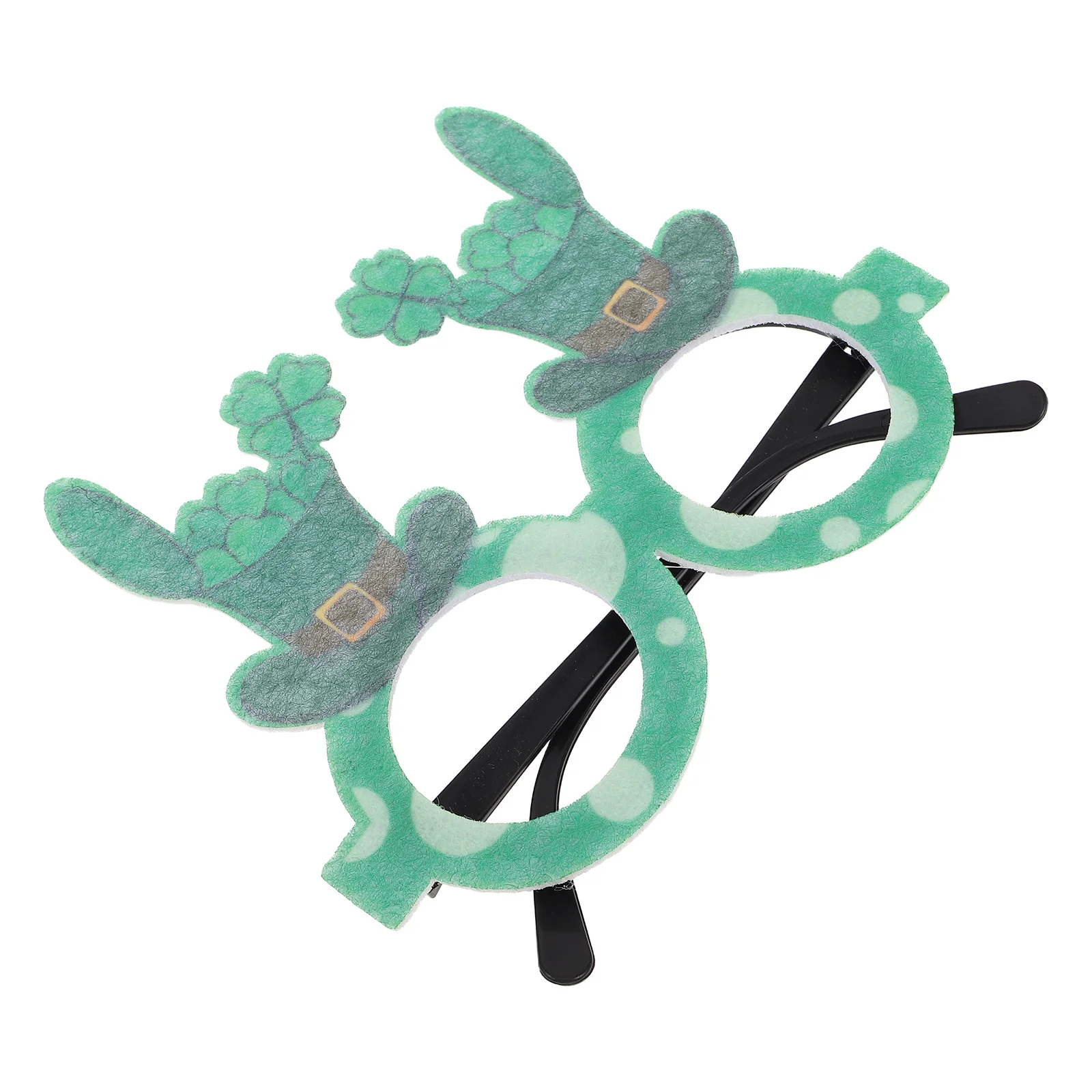 

Festive St Patricks Day Shamrock Glasses Party Eyewear Irish Accessories Photo Props Fun Decor Irish Glasses Party Eyewear