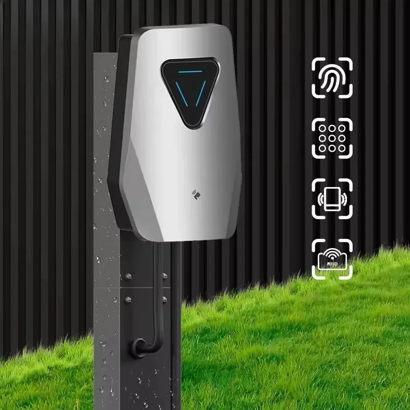 HICI-380V 32A WIFI RFID APP OCPP Electric Cars Vehicle EV Charging Station Type2 22kw EV Charger