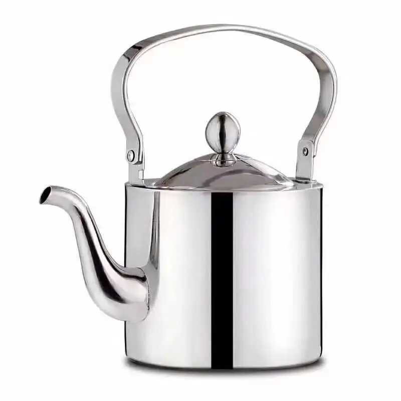 

Stainless Steel Kettle Large Capacity Filter Brewing Tea Kettle Coffee Pot Household Restaurant Universal Tea Kettle