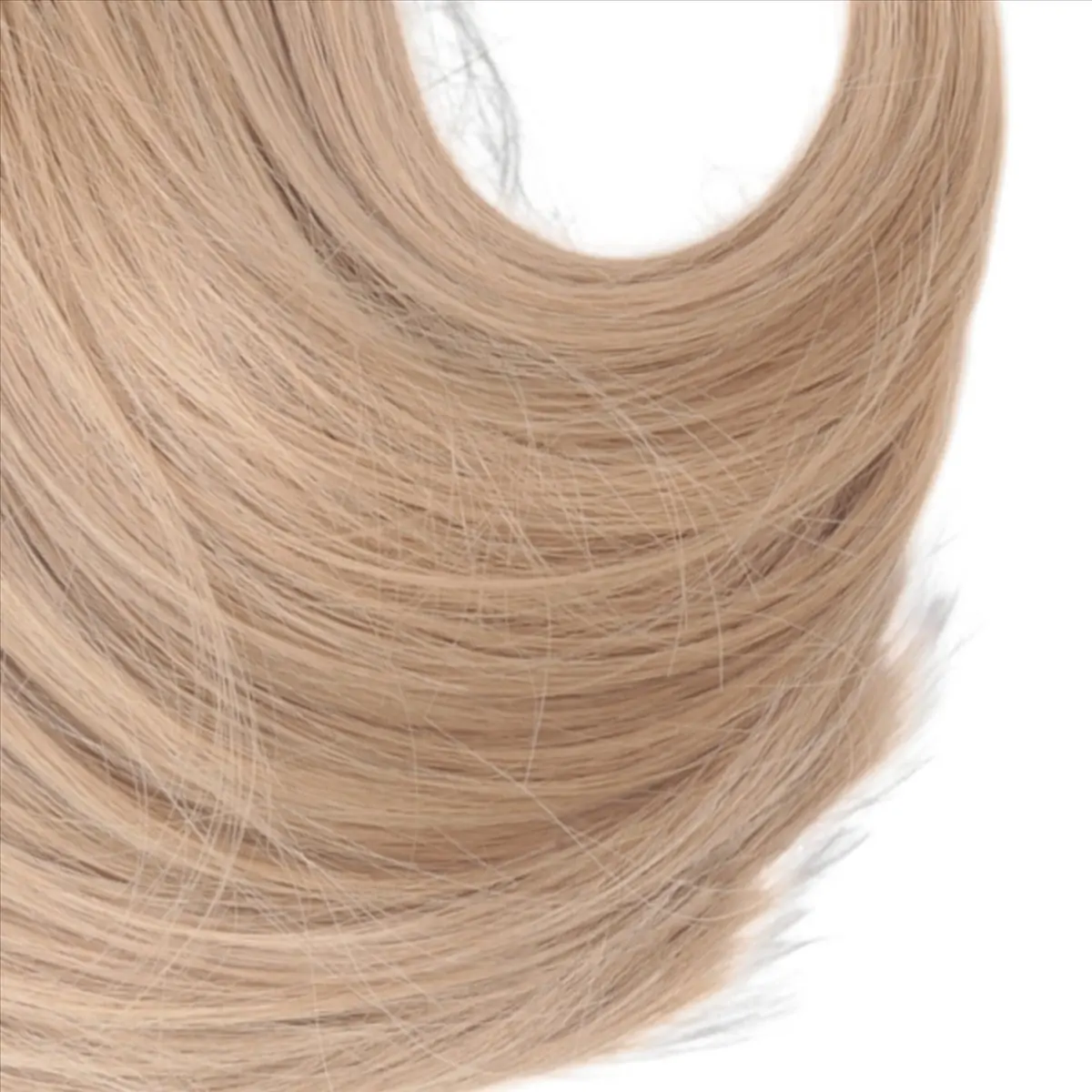 Peluca eficiente para mujer europea y americana, peluca con gradiente de ocho flequillos hasta los hombros, peluca de fibra química de pelo corto y liso
