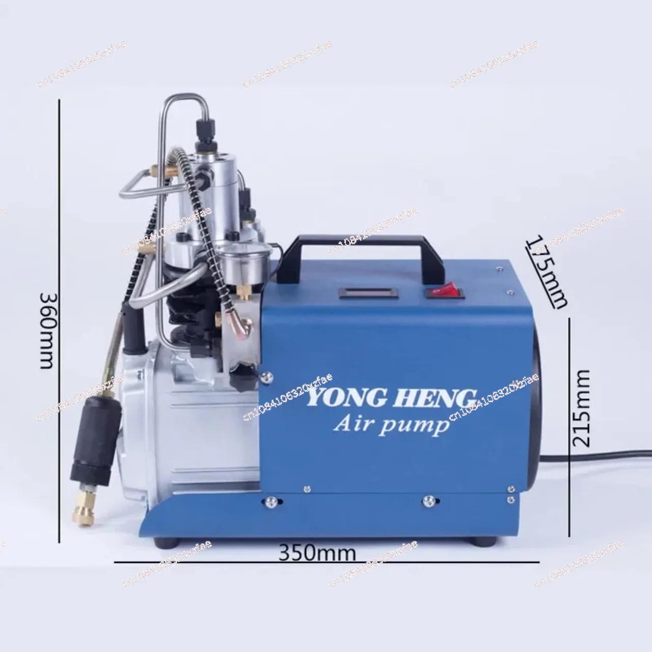 Electric Air Compressor High Pressure Air Pump Neumatic Airgun Scuba Rifle PCP Inflator 220V/110V 1.8KW 300Bar 30Mpa 4500Psi