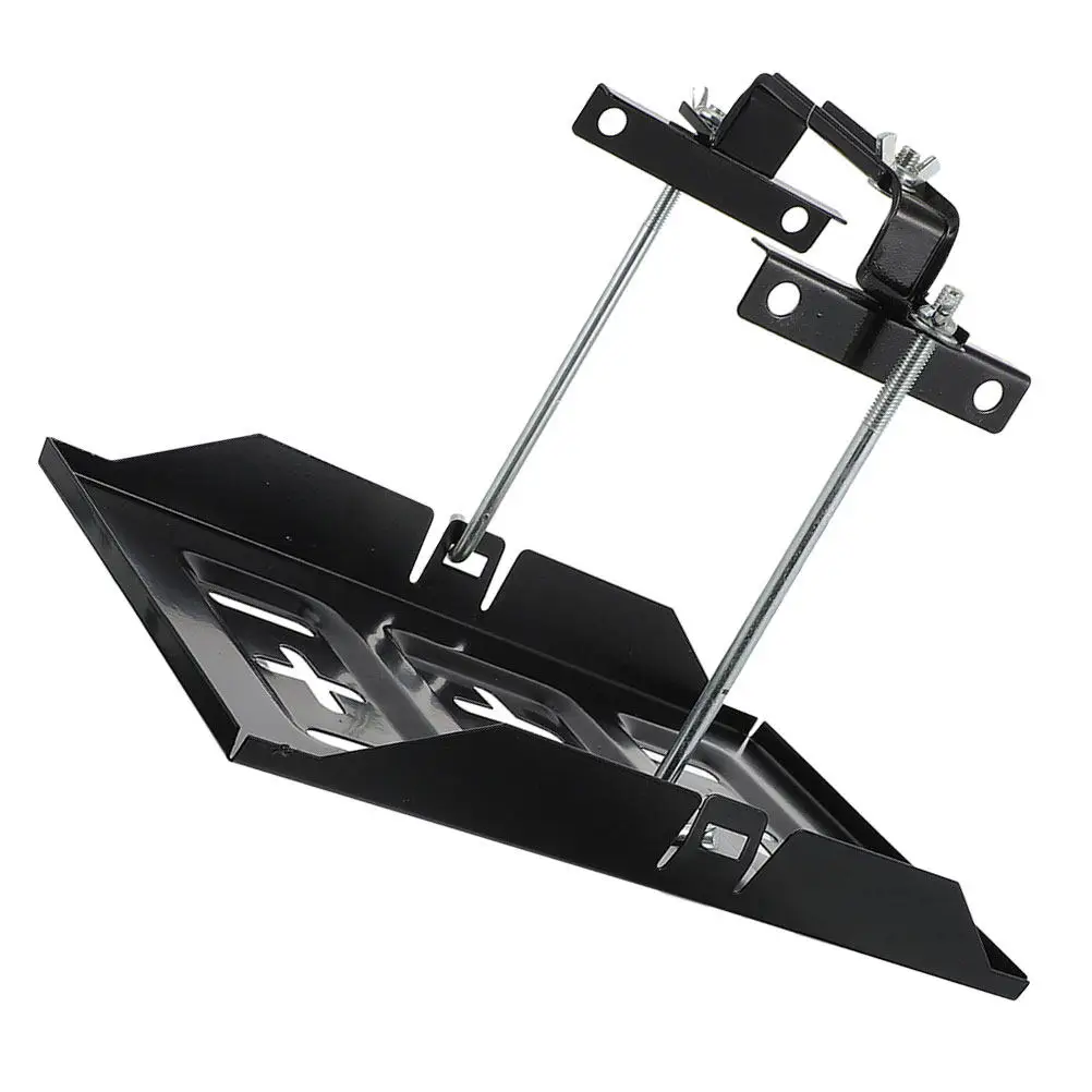 1Sets Steel Adjustable Battery Mounting Tray Holder Bracket Kit for Car Truck Marine Universal Battery Clamp Secure Installation