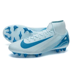 NIKE ZM SUPERFLY 10 ACADEMY AG Męskie buty sportowe rzeczywiste buty treningowe trawa odporne na zużycie buty piłkarskie FQ8329-400