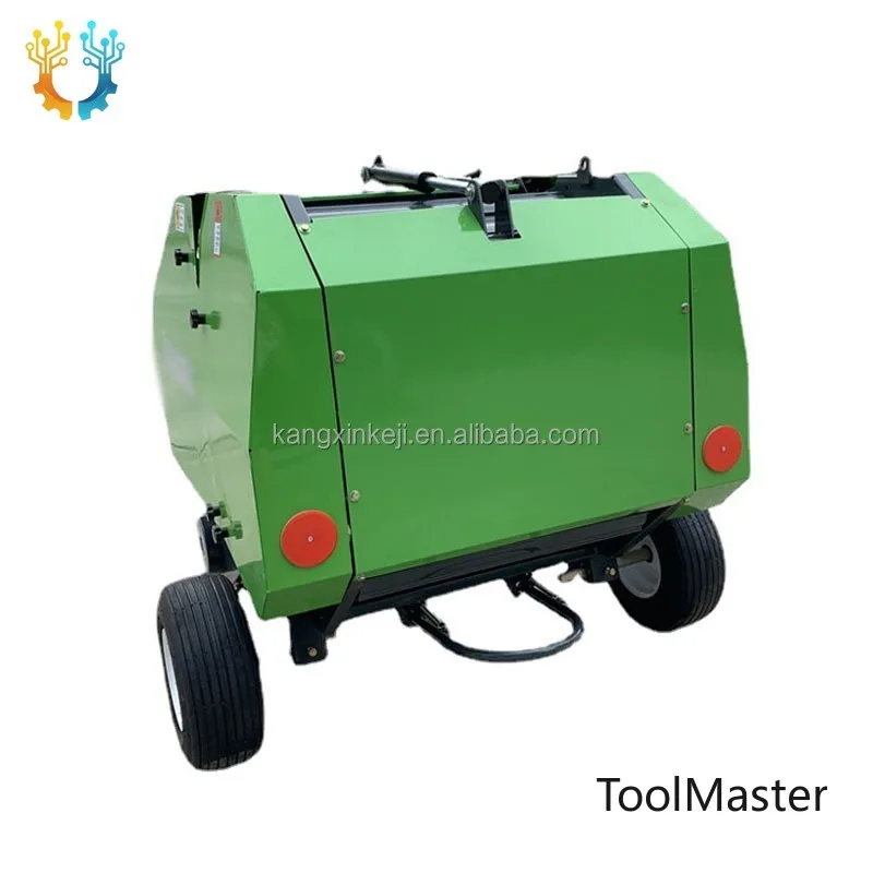 【2026】 Automatic Grass Wrapping Machine Mini Stretch Film Hay Wheat Straw Silage Bundle Baler For Hot Sale