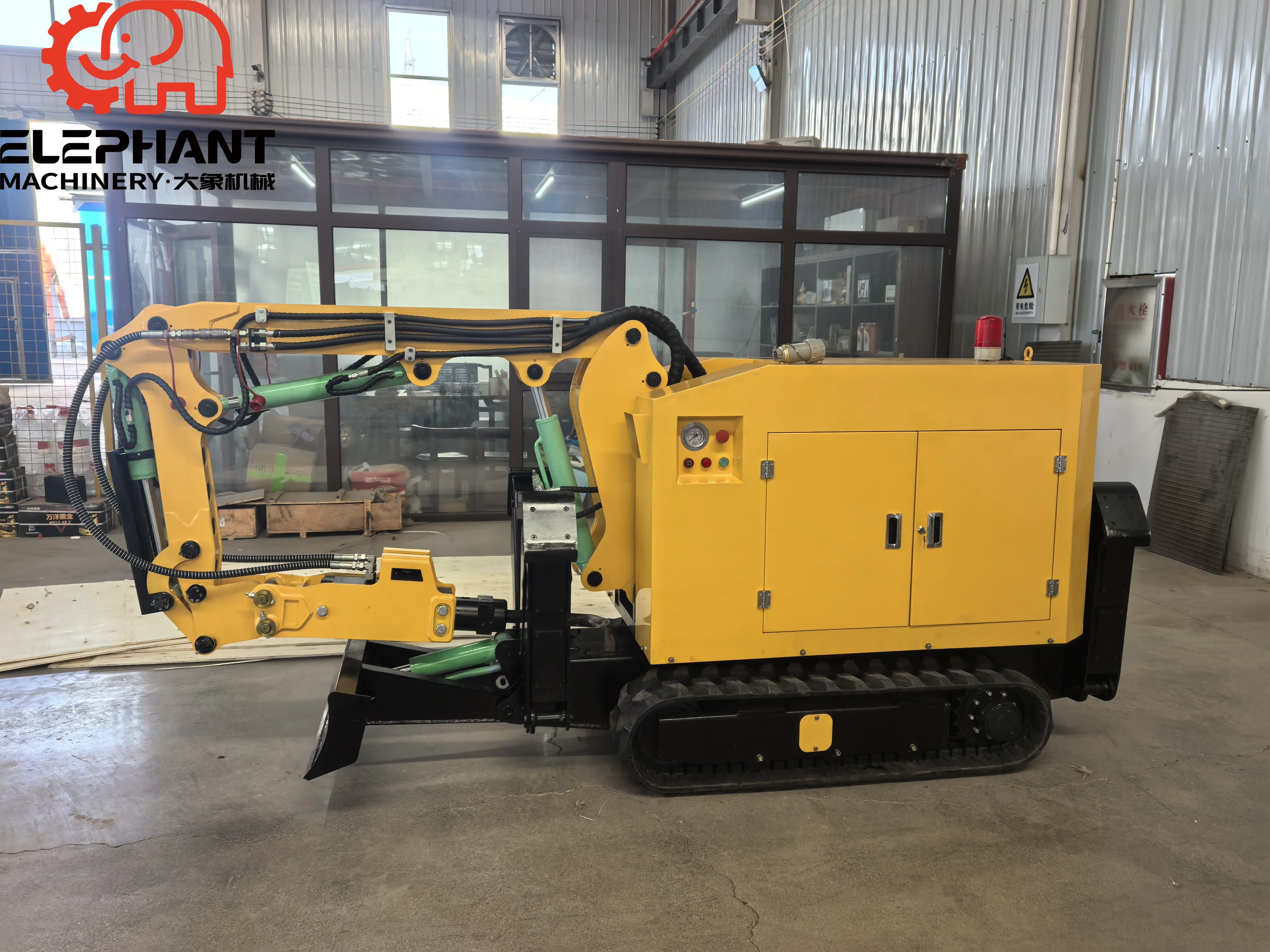 Diesel Powered Rock Break Demolition Robot Heavy Duty With Quick-change Attachments for Mining and Road Construction Sale
