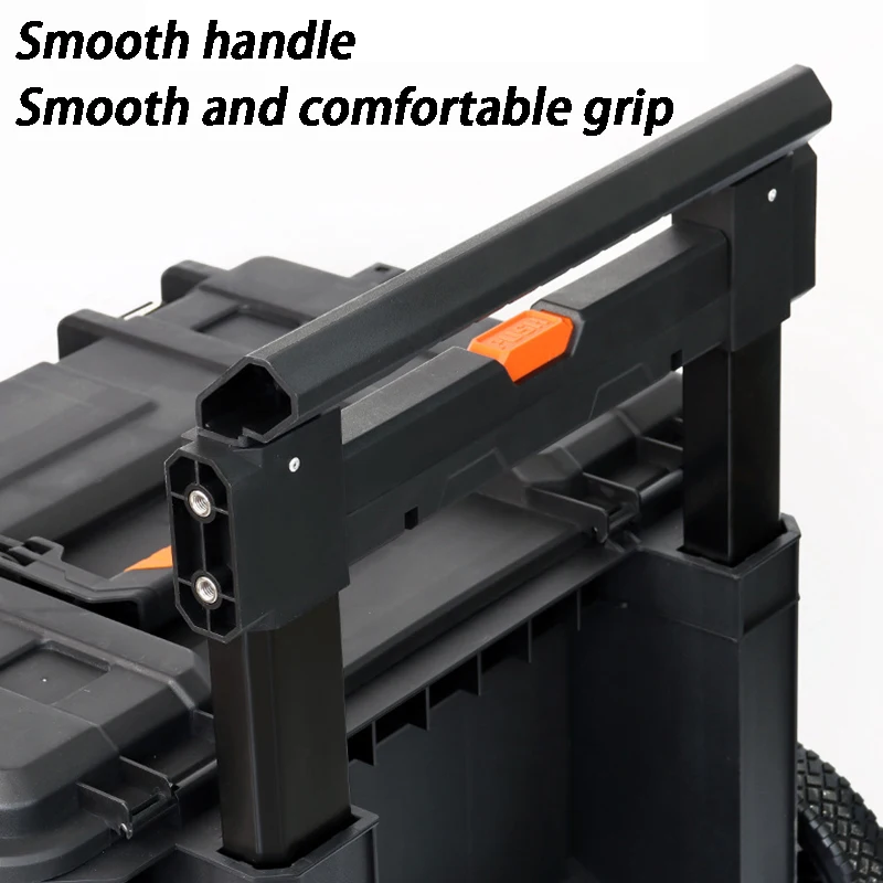 Large Capacity Toolbox Household Multifunctional Tool Storage Box Portable Hardware Tool Organizer Boxes Stackable Toolbox