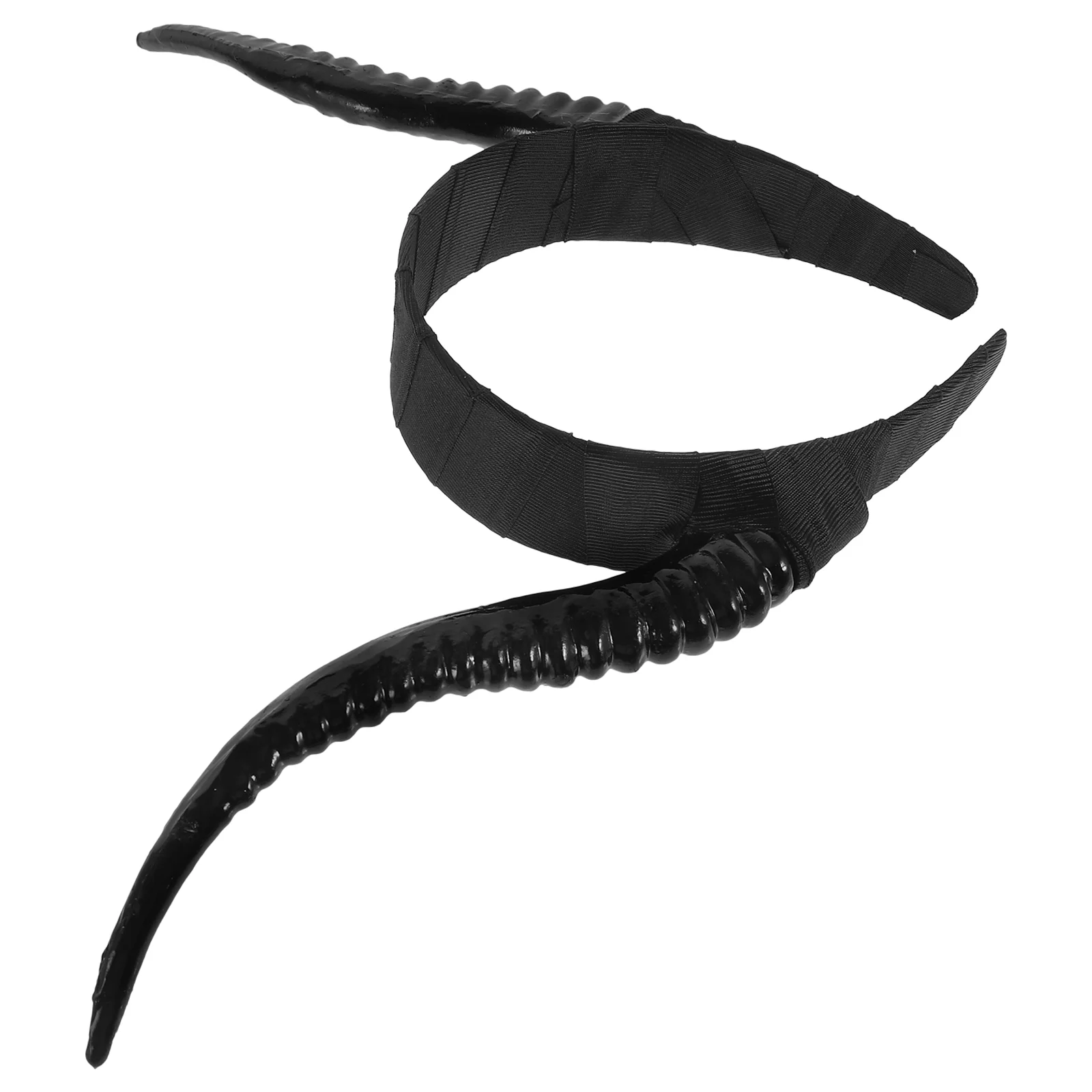 Diadema de cuerno, accesorios para el cabello, joyería de antílope, disfraces de Halloween de hombre gótico de plástico