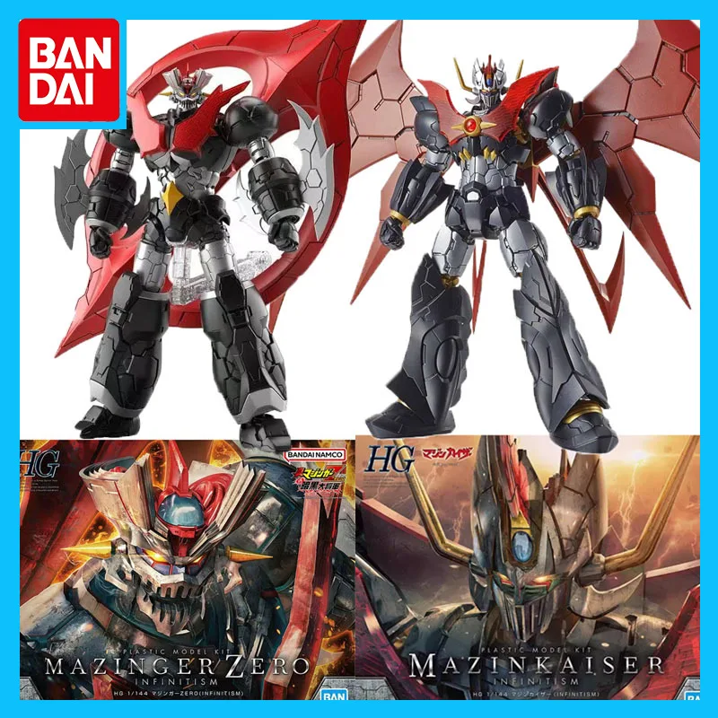 

Bandai натуральная HG 1/144 Mazinkaiser Zero, экшн-фигурка аниме INFINITISM, сборная игрушка для мальчиков и девочек, подарок, Коллекционная модель