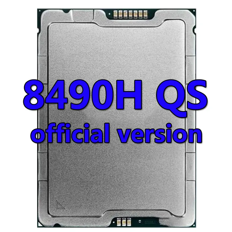 Xeon platiunm 8490H QS version CPU 112.5MB 1.9GHZ 60Core/120Thread 350W Processor LGA4677 FOR C741 Ms73-hb1 Motherboard