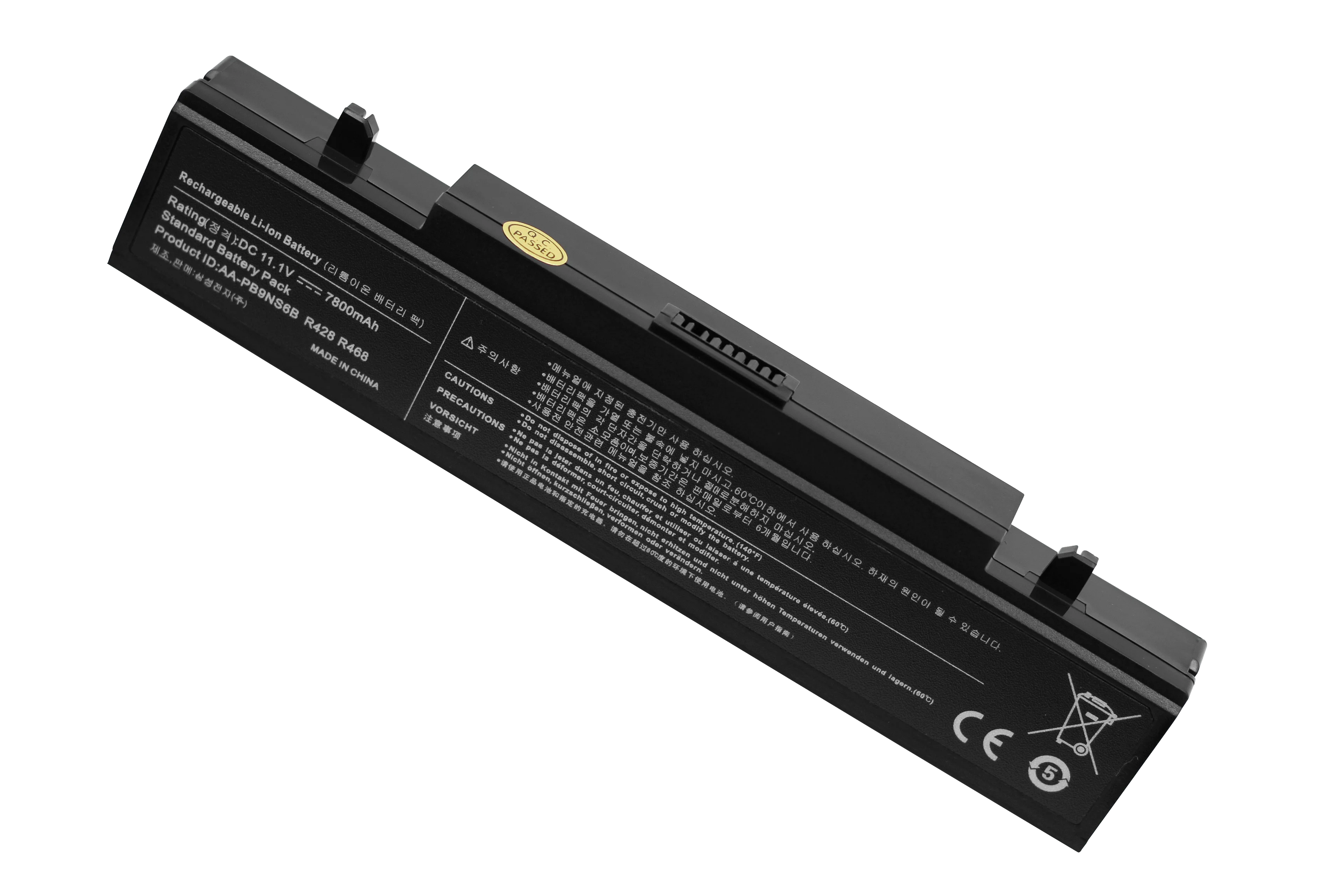 ApexWay 6600mAh 11.1 v Células 9 AA-PB9NS6B AA-PB9NC6B bateria do portátil para SAMSUNG R468 R458 R522 R580 R540 R530 R519 np350v5c