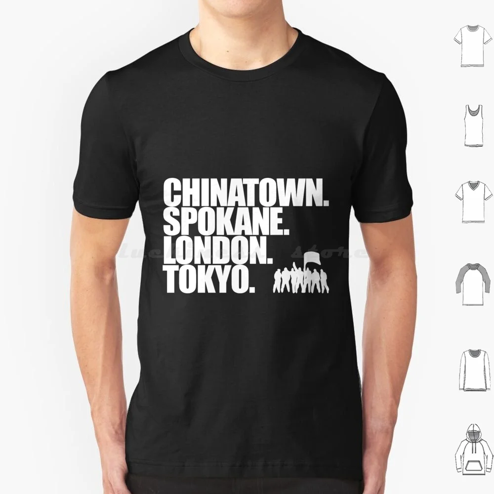 Spokane, londres, tóquio t camisa de algodão das mulheres dos homens diy impressão uma tribo chamada quest hip hop rap tribo chamada quest 90s