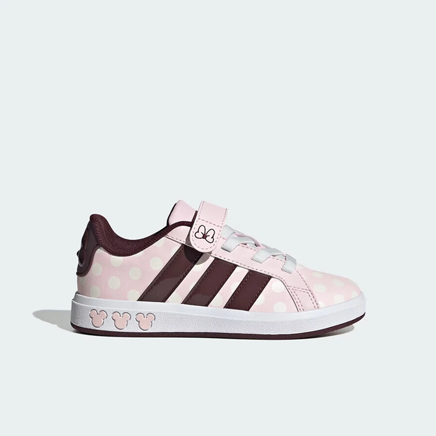 

Adidas genuine GRAND COURT children's low top Velcro board shoes JR8133