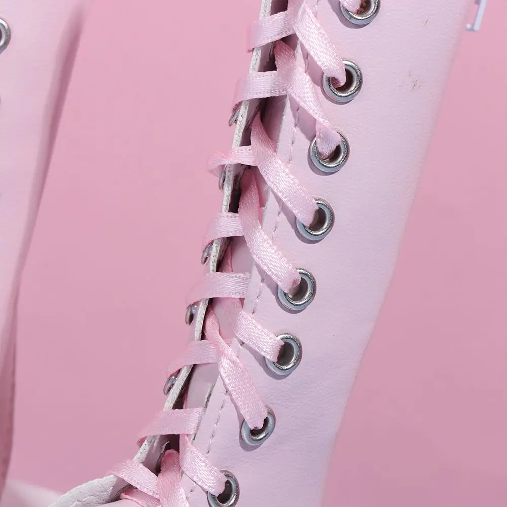 PU Leather 11 Styles 7.8CM Doll Wearing Differents Color 60cm Doll Boots Play House Accessories Fabric Shoes