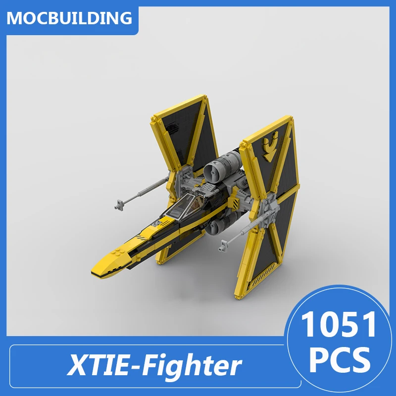 

XTIE-Fighter Mining Guild UGLY Starfighter Line Model Moc Building Blocks Diy Assemble Bricks Educational Toys Gifts 1051PCS