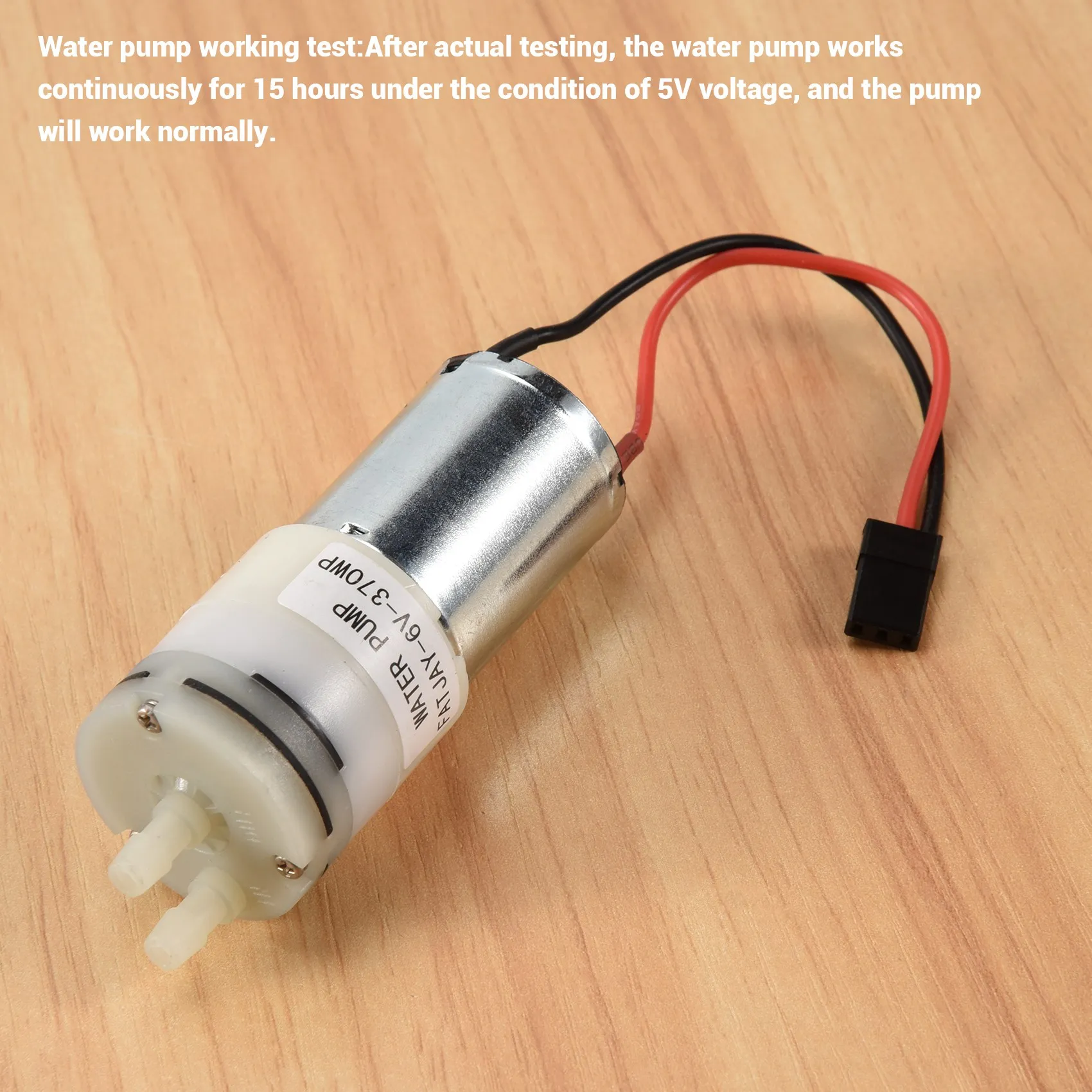 XFDZ Metal Water Cooling RC Boat 370 Water Pump Waterproof for RC Car Truck Speedboats Models