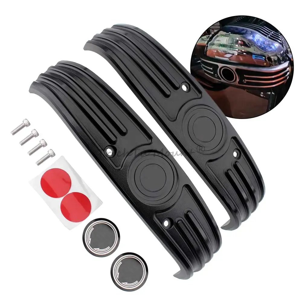 Motorcycle Cylinder Head Protector Engine Guard Trim Cover For BMW R18 Classic Roctane 100 Years 2020-2024