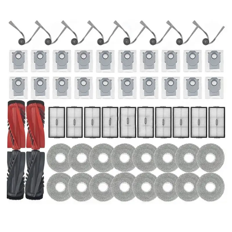 For Roborock S9 Maxv Slim / Qrevo Curvx Sweeper Brush Spare Parts Made Of High Quality Materials