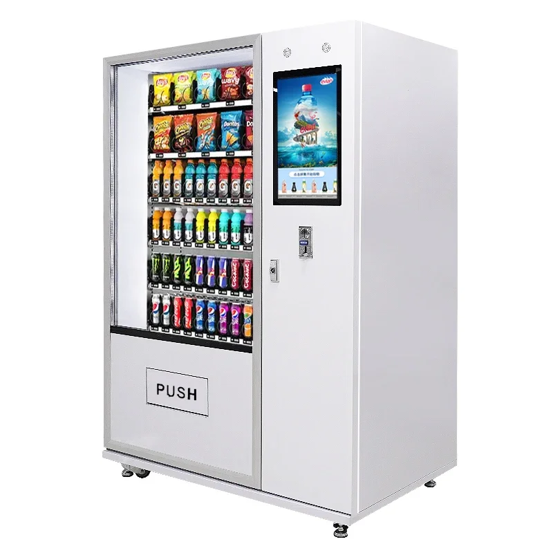 Combo snack food and drink orange juice vending machine commercial water vending machines for sale