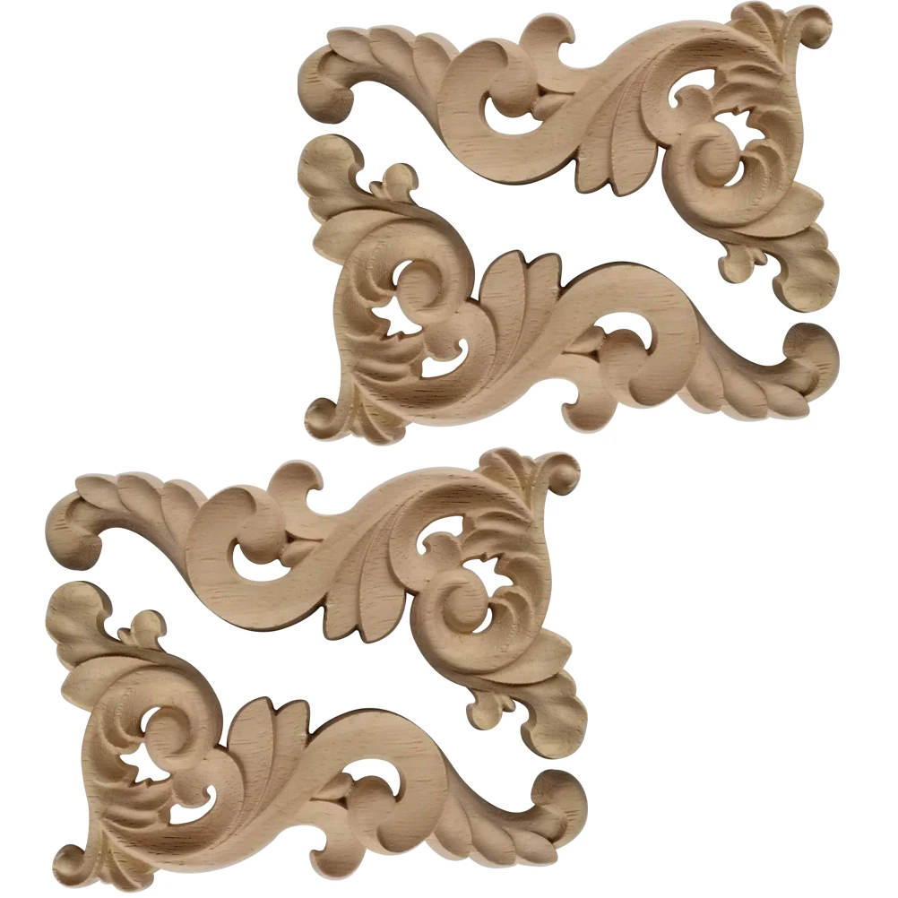 

Wooden Craft Slices Solid Wood Carving Decor Lightweight Durable DIY Accessories Home Party Ornament Christmas Birthday