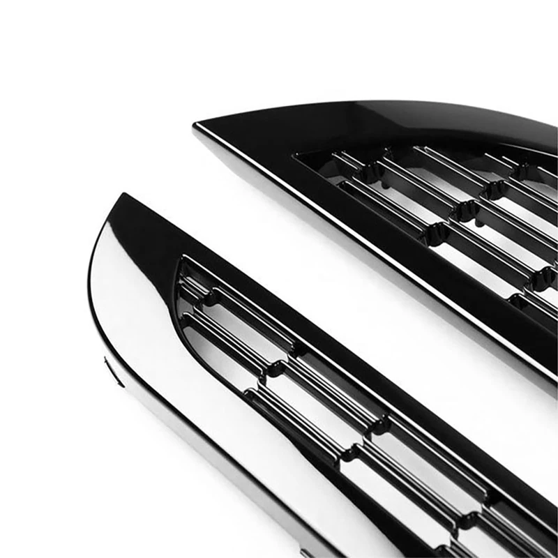 

2PCS Honeycomb Mesh Front Bumper Grill Upper Lower Grille for BMW NIMI R50 R52 R53 2002-2006