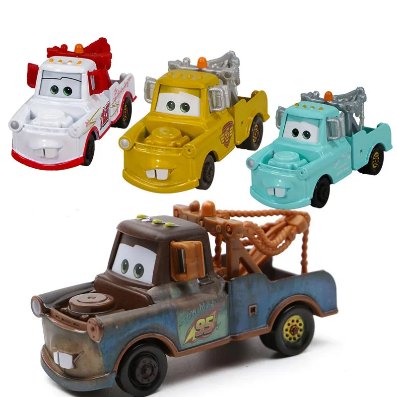 New Disney Pixar Cars 2 3 Lightning McQueen Mater Jackson Storm 1:55 Diecast modello in lega di metallo giocattoli per ragazzi bambini regali di