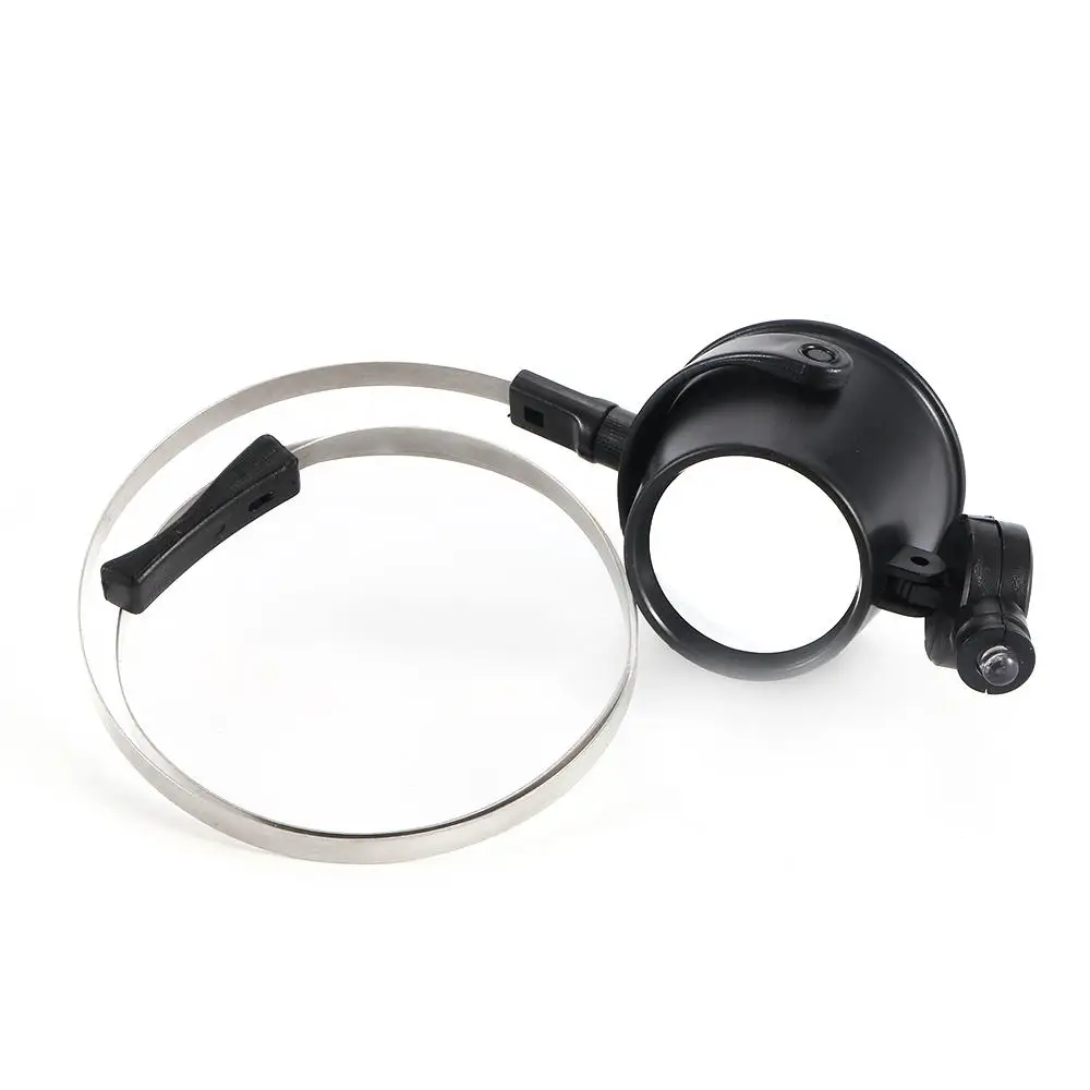 

Portable Bands Removable Glass Eye 15X Watch Head Magnifying Magnifier Jewelers Loupe Circuit