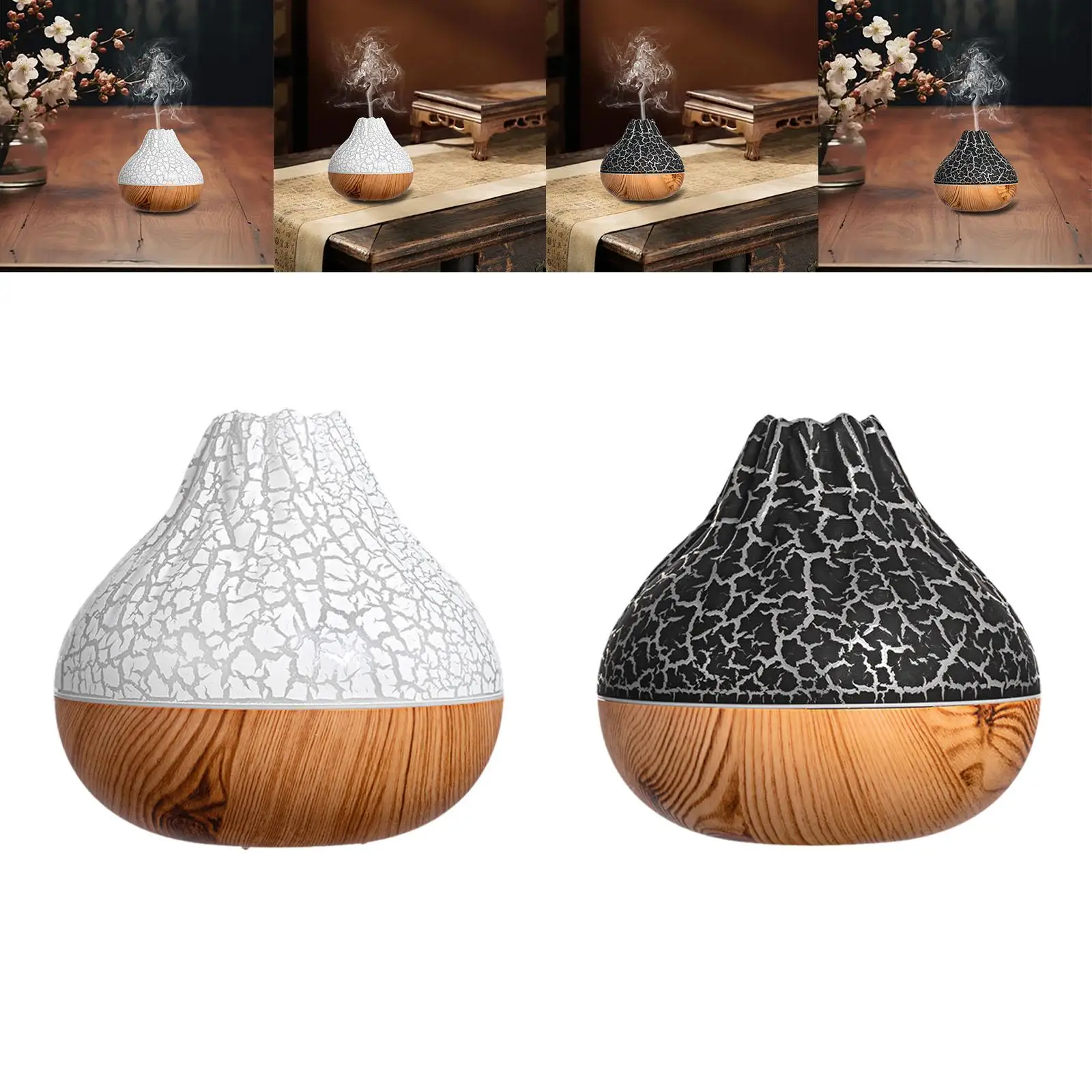 Air Humidifier 300ml Silent Aroma Machine Mist Spray Desktop Humidifier