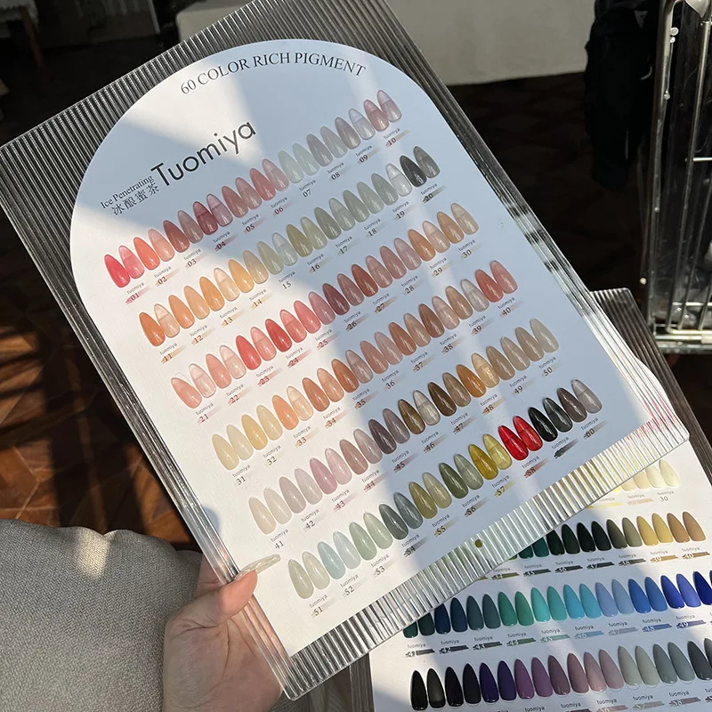 

2-60pcs/kit Nail Gel Polish Korean Nude Semi Permanent Gel Soak Off UV&LED Long Lasting Nails Tips Art Supplies Accessories