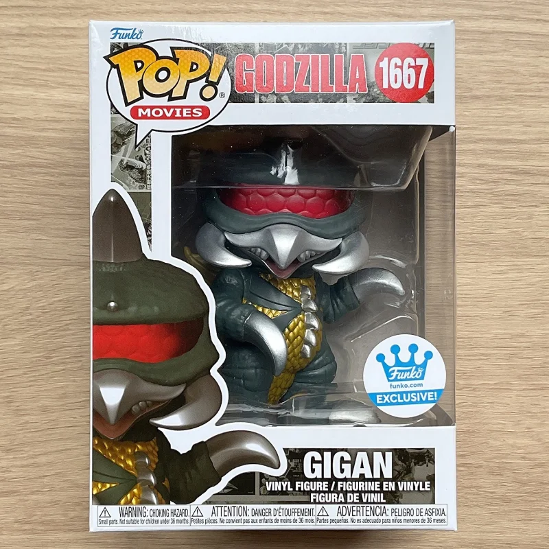 Mecha Godzilla Mechagodzlla Gigan Funko Pop Action Doll Model طبعة محدودة جمع الهدايا التذكارية سطح المكتب الديكور اللعب هدية