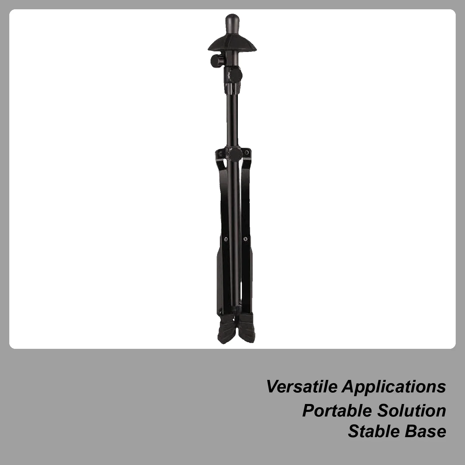 

Tuba Stand Trombone Stand Holder Triangular Design Height Adjustment Music Instrument Accessory For Live Streaming Recording