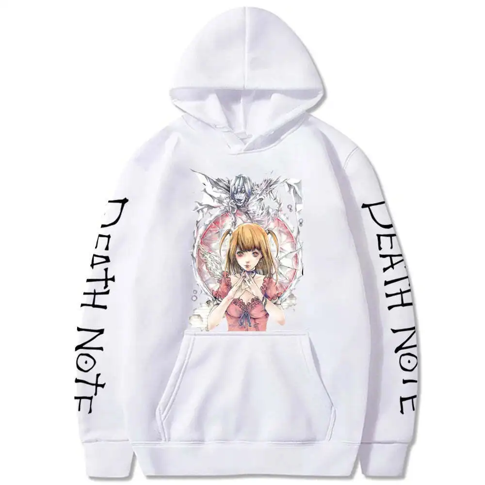 Misa Amane L Light Yagami Ryuk Death Note Hoodie Sweatshirt