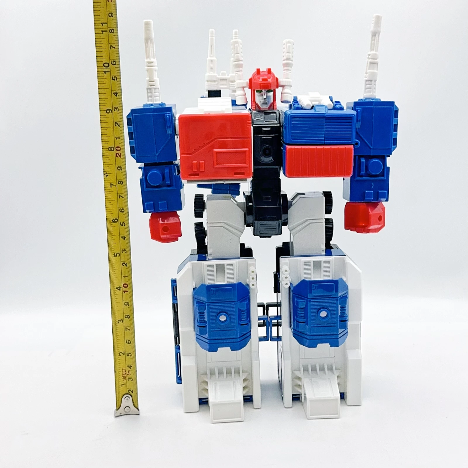 Transformatie Blauw Metroplex Ko G1 Drie Transformaties Action Figures Speelgoed Geschenkcollectie