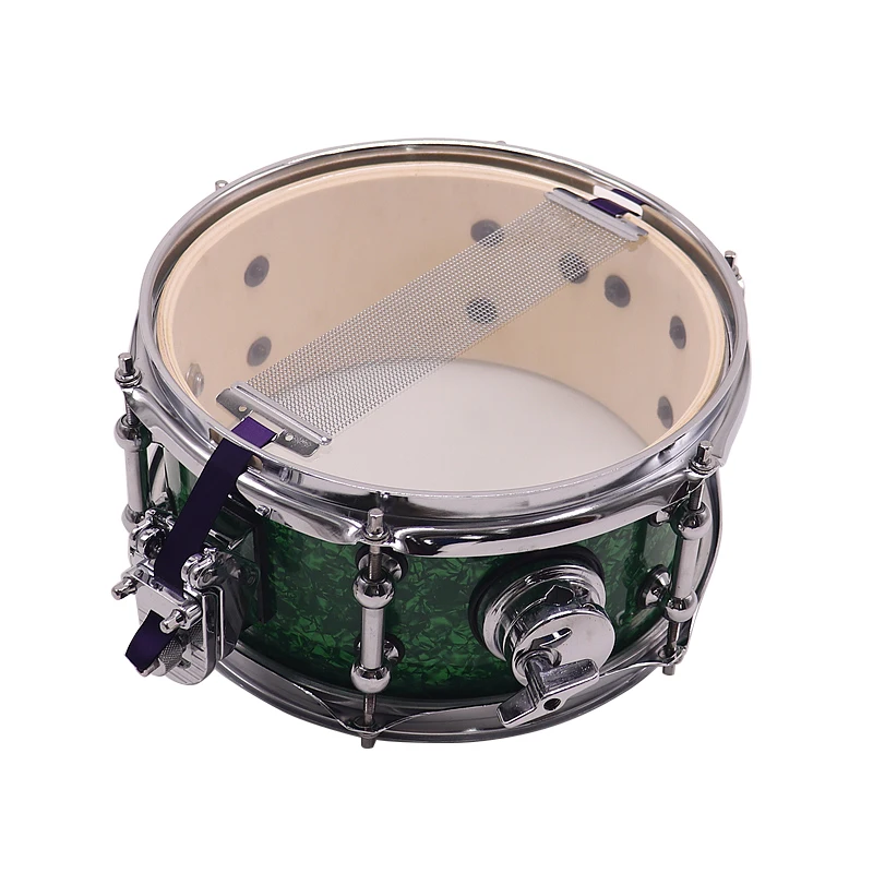 10x5 Inch Snare Drum High Quality birch wood Body Tom Drum Percussion Instrument Drum Set Celluloid body