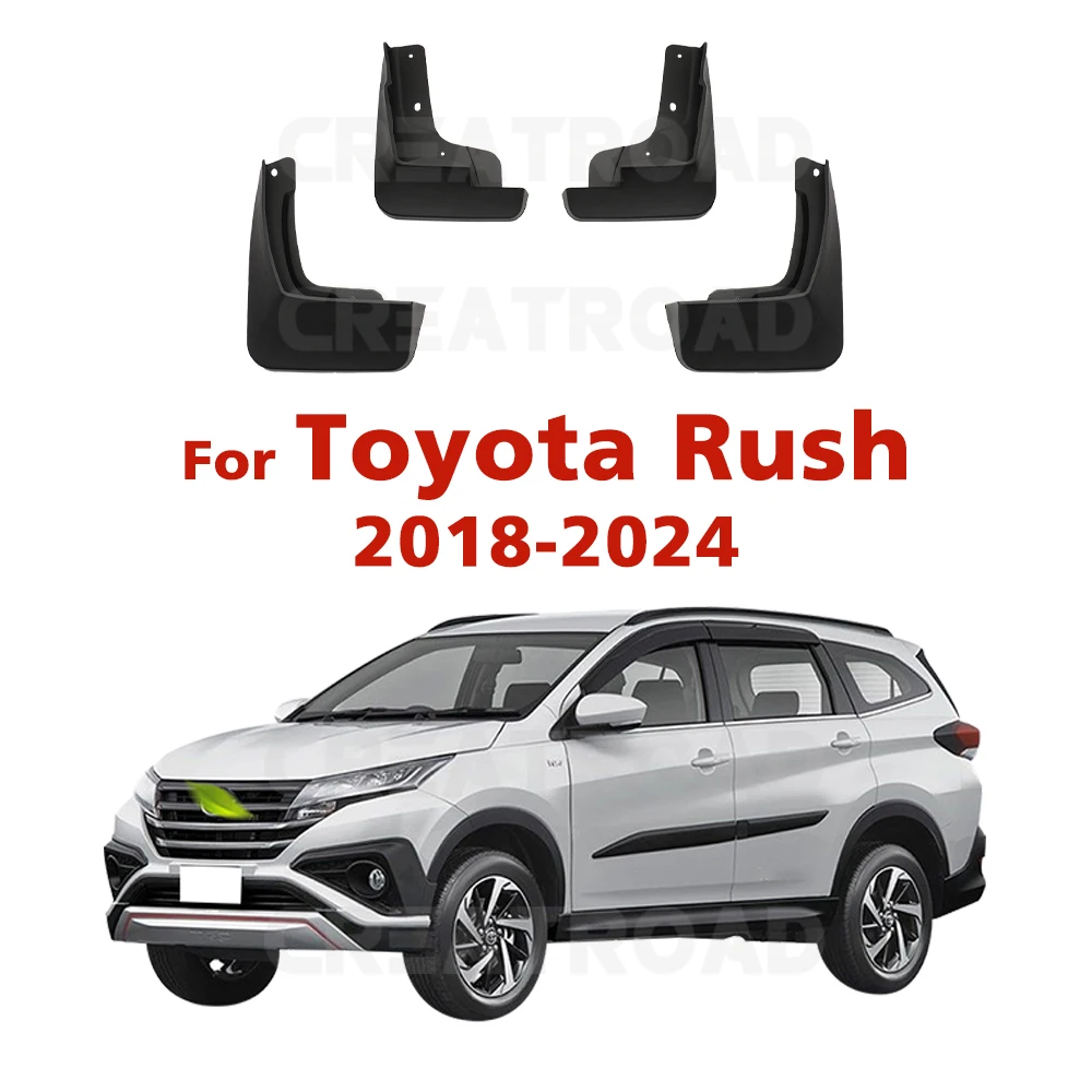 Für Toyota Rush 2018 2019 2020 2021 2022 2023 2024 Kotflügel Kotflügel Schmutz fänger Schutz Spritz klappe Kotflügel Autozubehör