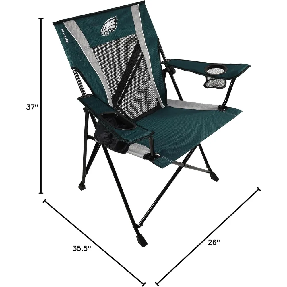 Silla de camping portátil con doble cerradura de Kijaro