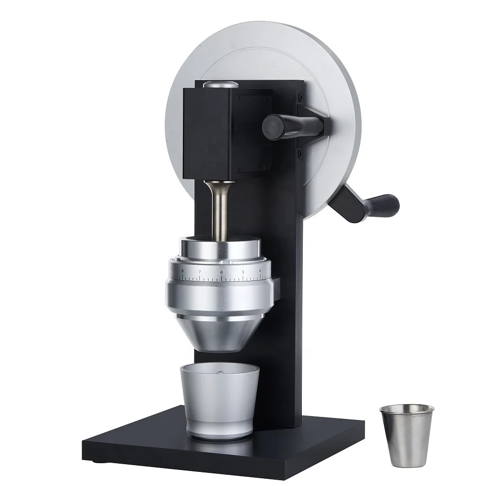 

Custom Professional Manual Coffee Grinder HG-1 83mm Conical Burr Hand Grinder Stainless Steel Burr Mill Heavy Duty Aluminum Grin