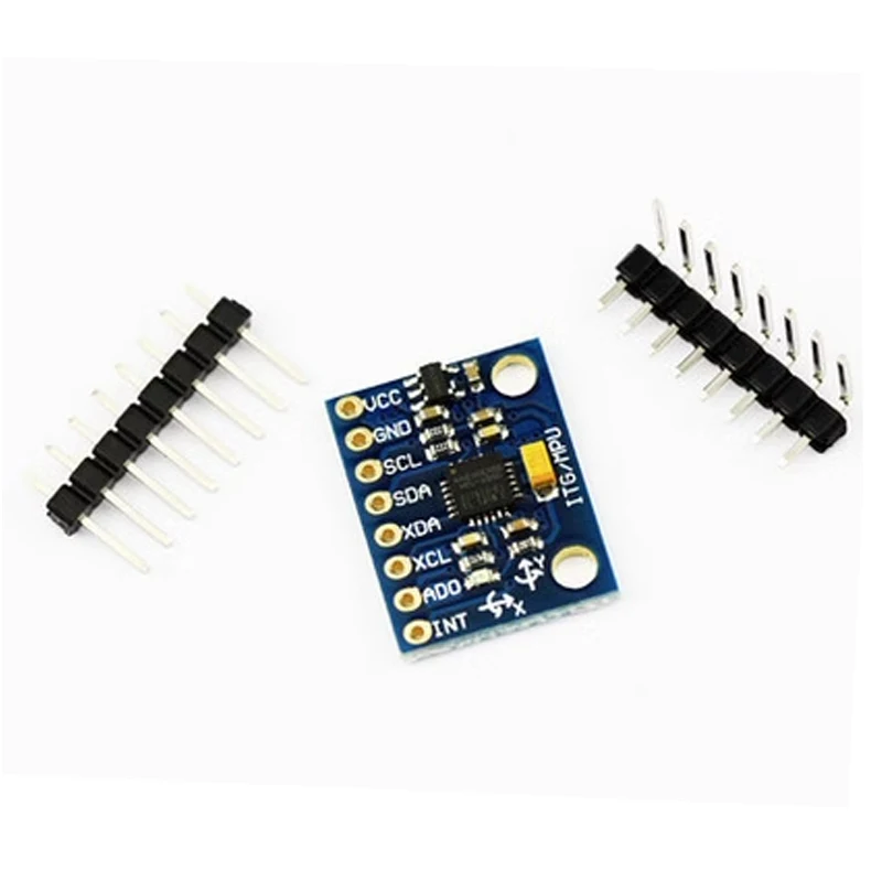 1Set IIC I2C GY-521 MPU-6050 MPU6050 3 Axis Analog Gyroscope Sensors + Accelerometer Module For Arduino With Pins 3-5V DC