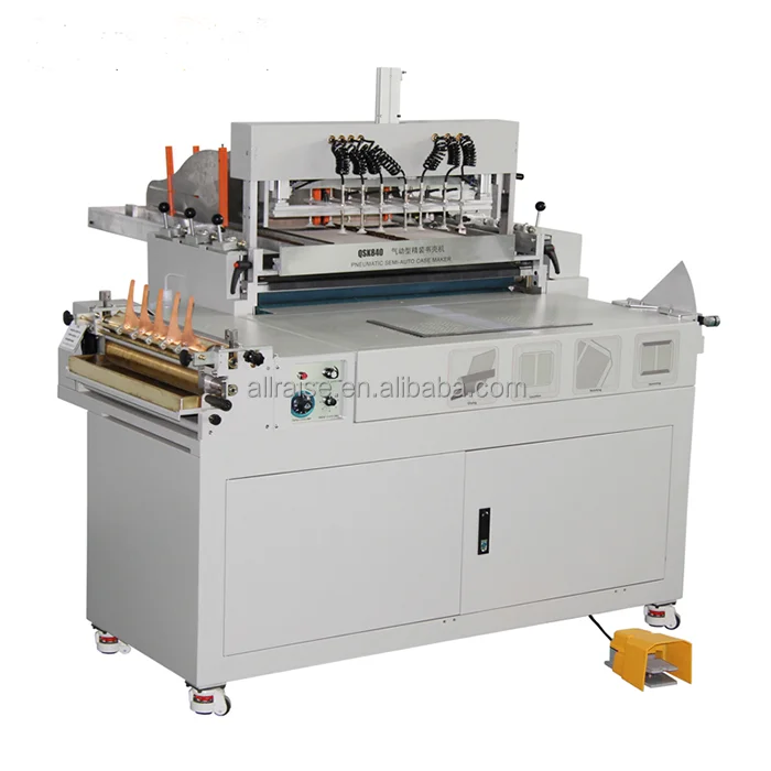 Hardcover Book Cover case Making Machine for Notebook/Leather  High Precision Industrial Grade Book Case Production Equipment