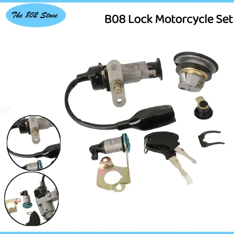 

High Quality Ignition Switch Key Set for 50cc 125cc 150cc Moped Scooter