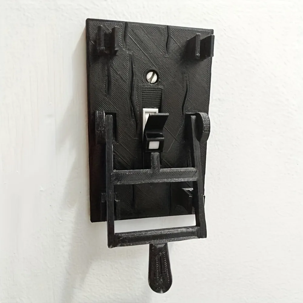 Durable Plastic Light Switch Cover Flip Style Vintage Style Light Switch Plate High Quality Scary Decor Wall Switches Cover
