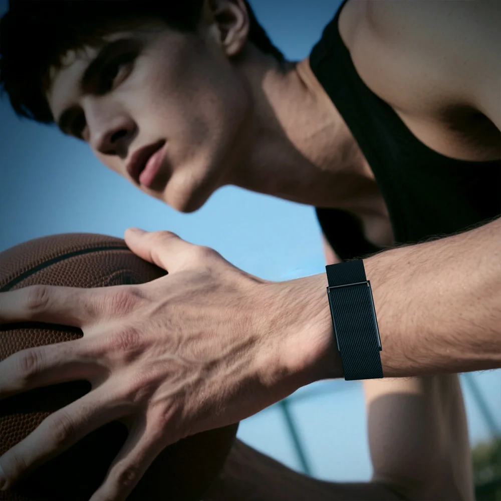 For Amazfit Helio Smart Band Sport Trail Nylon Extended Arm Band Sport Bands for Fitness Tracker Replacement Correa Wristband