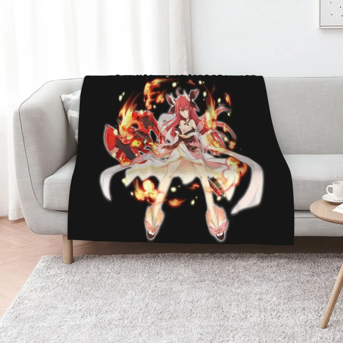 

Itsuka Kotori - Date a Live Throw Blanket decorative Luxury Flannel Extra Large Throw Blankets