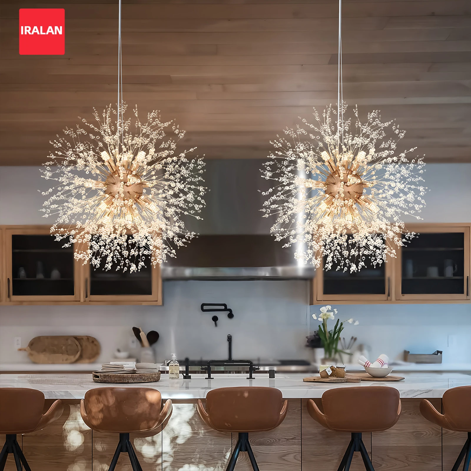 

Винтажная люстра, креативный светодиодный подвесной потолочный светильник, оригинальное освещение для лофта/гостиной/бара, подвесной светильник