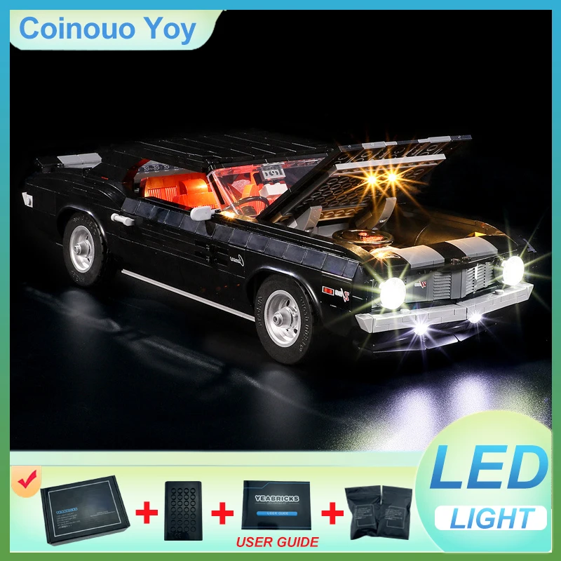 

LIGHT For LEGO 10304 Technical Speed Super Hypercar Block DIY Toy (NO Blocks Model,Only LED Light) Light Set Kid Gift