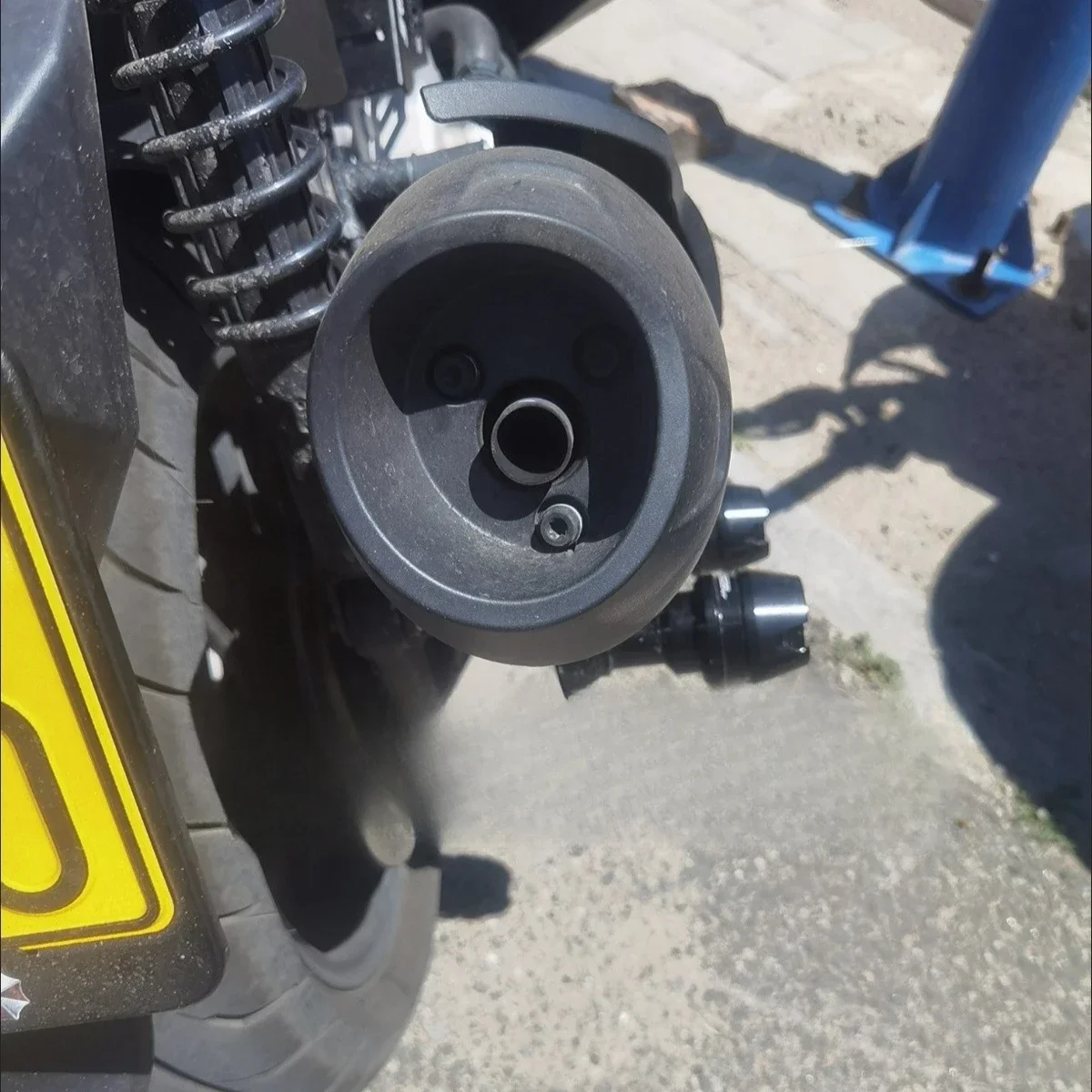 Motorcycle Exhaust Pipe Muffler End Decoration Protection Cover For VOGE SR250GT Specialized CNC Alloy Modification Accessories